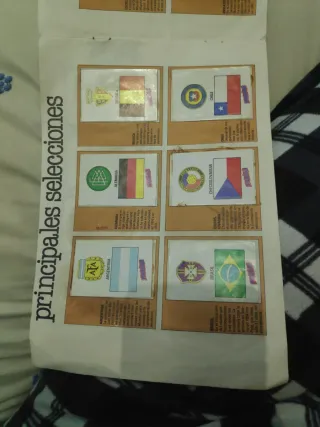 Álbum Historia Mundiales Fútbol Cromos