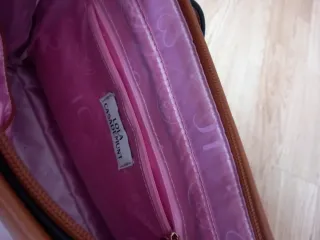 Bolso de mano Lola Casademunt marrón