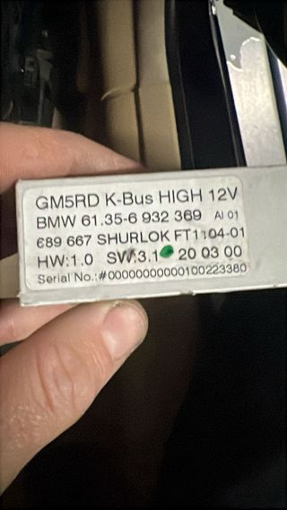 Módulo ZKE GM5RD K-Bus HIGH 12V BMW E46 zke