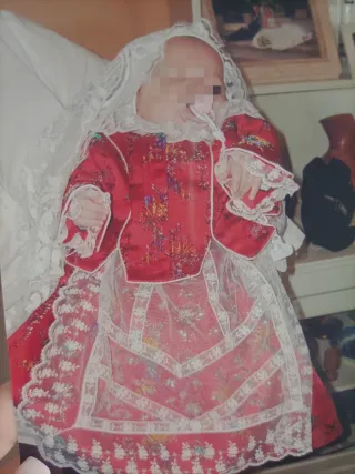 Alquilo traje de Fallera Bebé 3 -4-5 meses