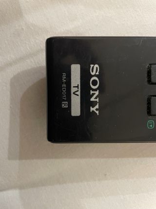 Mando Sony RM-ED017 TV