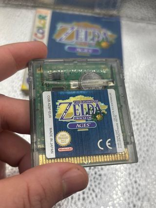 Zelda Oracle of Ages Game Boy Color Manual