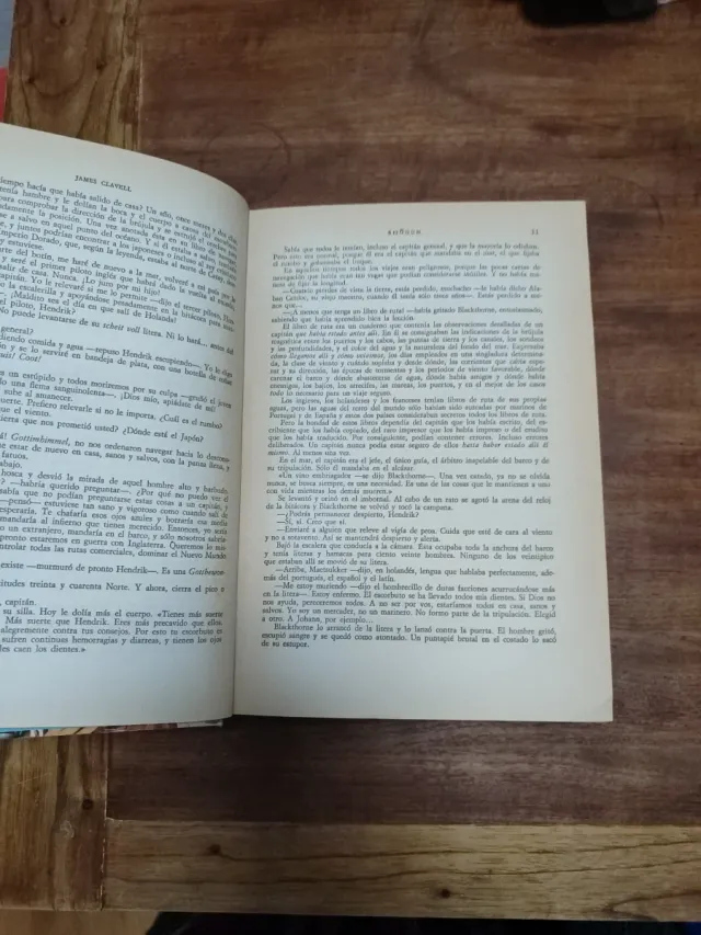 Libro James Clavell Shogun