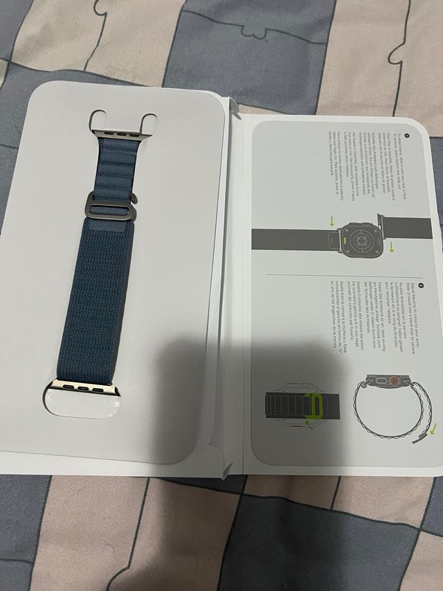 Correa Apple Watch 44/45/49mm Azul
