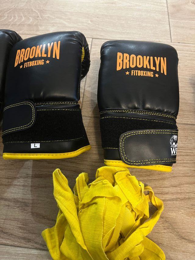 Pack Boxeo Brooklyn: Guanti + Fasce