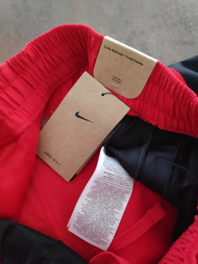 Pantalón Nike Chicago Bulls Rojo y Negro