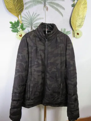 Giubbotto invernale uomo mimetico taglia L