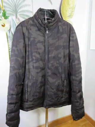 Giubbotto invernale uomo mimetico taglia L