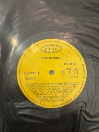 Vinilo Azúcar Negro - R&B & Soul