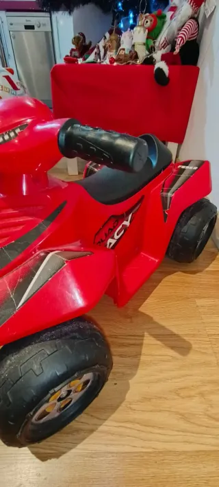 Quad Racy Feber Eléctrico Infantil Rojo