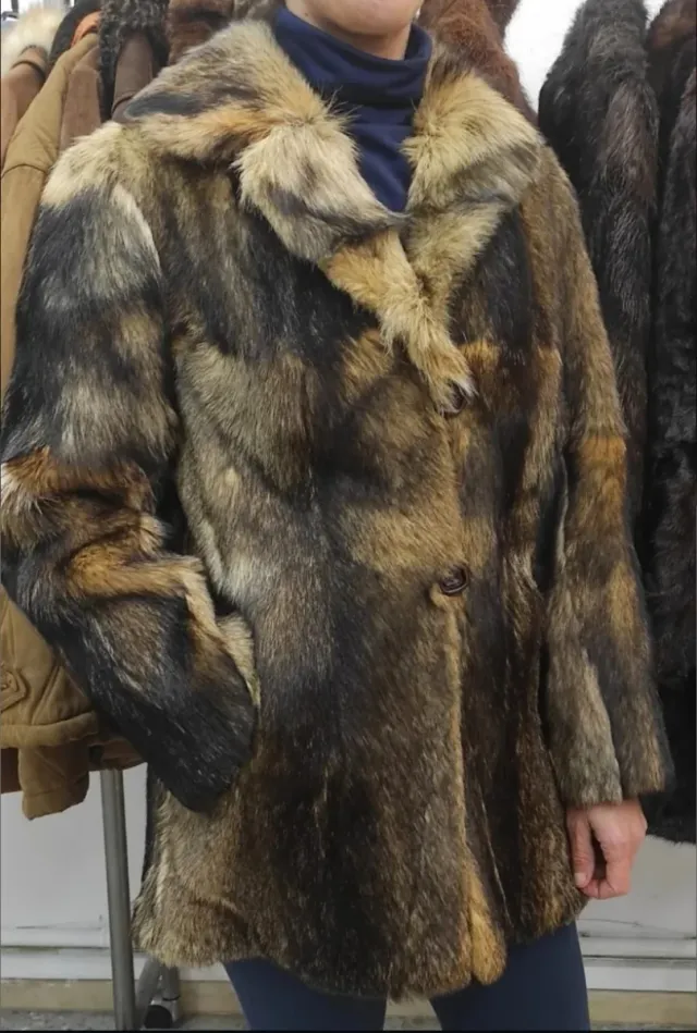 Cappotto di pelle di lupo