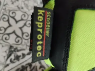 Guantes Moto Talla L Negro y Flúor