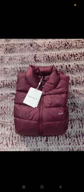 Chaleco Gant burdeos Hombre