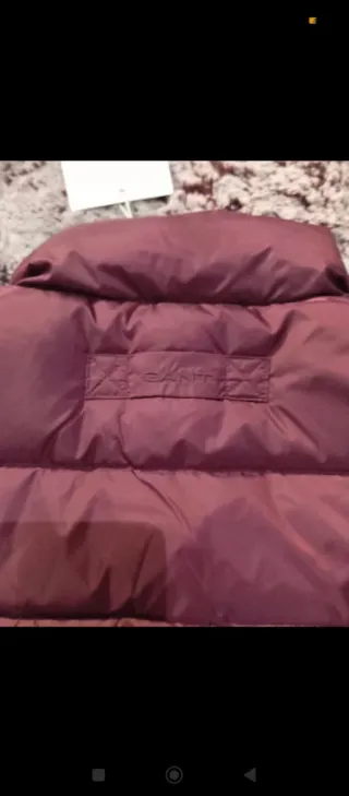 Chaleco Gant burdeos Hombre