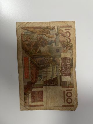 Billete 100 Francos Francia Colección