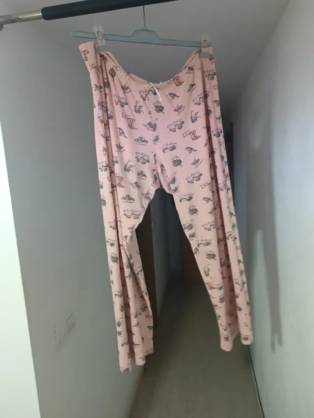 Pantalón pijama mujer talla 46 estampado