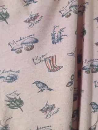 Pantalón pijama mujer talla 46 estampado