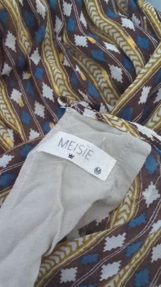 Vestido estampado mujer talla única