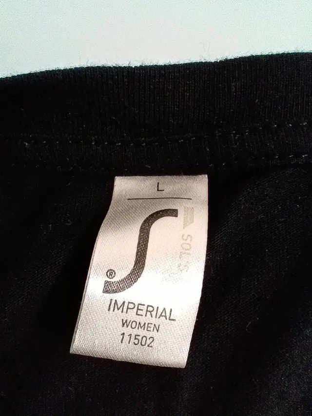 Camiseta Paris Mujer Negra