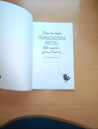 Cuaderno de Notas/Libreta Trabajadora Social