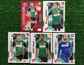 5 carte Panini Adrenalyn XL Sassuolo 2020/21