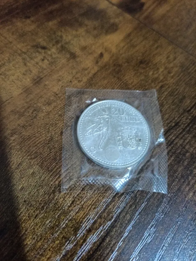 Moneda Coleccionista 20€ Futbol 2010