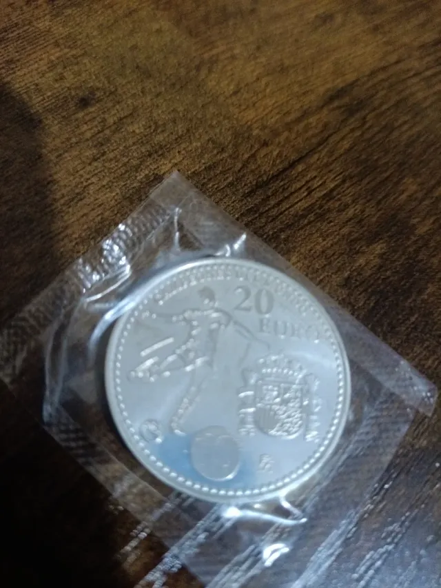 Moneda Coleccionista 20€ Futbol 2010