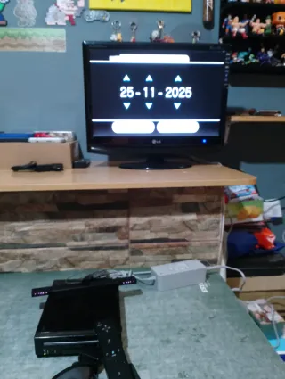 Consola Nintendo Wii Negra completa