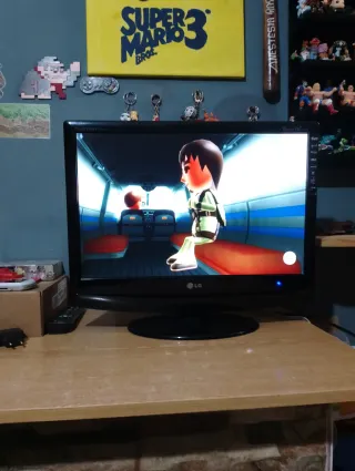 Consola Nintendo Wii Negra completa