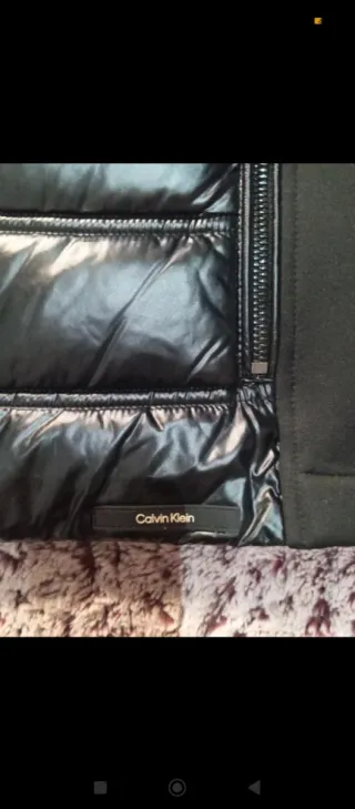 Cazadora Calvin Klein Negra Mujer