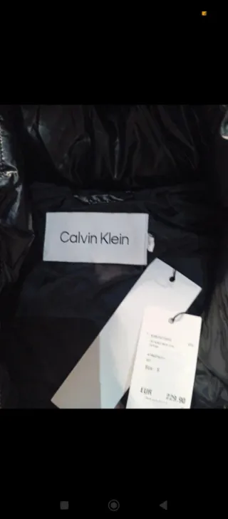 Cazadora Calvin Klein Negra Mujer
