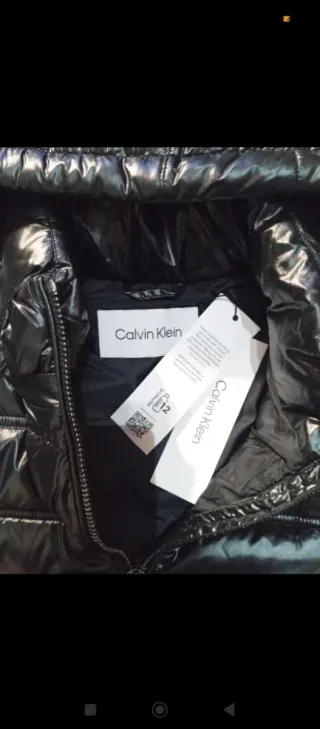 Cazadora Calvin Klein Negra Mujer