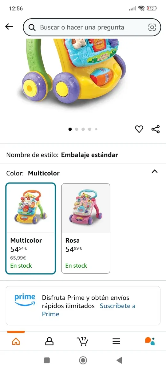 Andador Vtech Bebé 2 en 1