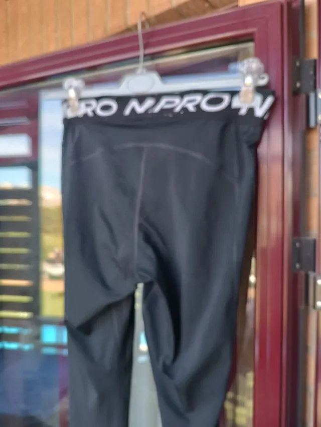 Mallas Nike Pro Lycra Pernera Transparente Talla M