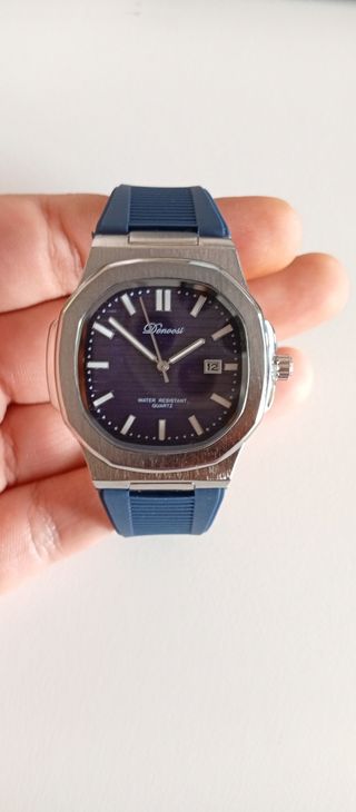Reloj Nautilus Azul 39mm Acero Inoxidable Nuevo