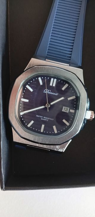 Reloj Nautilus Azul 39mm Acero Inoxidable Nuevo