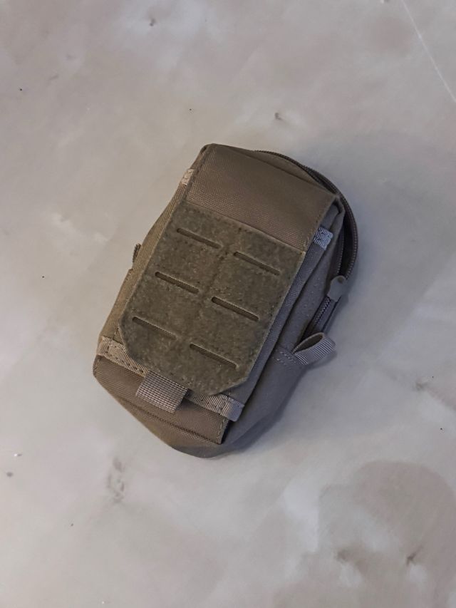 Bolsa Táctica MOLLE Beige/Verde Oliva