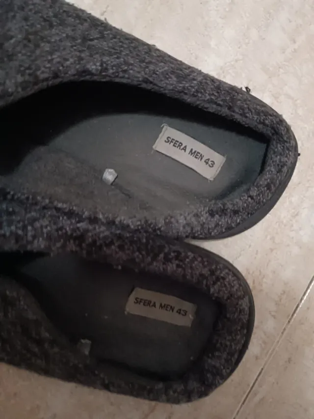 Zapatillas Casa Sfera Hombre Talla 43 Gris