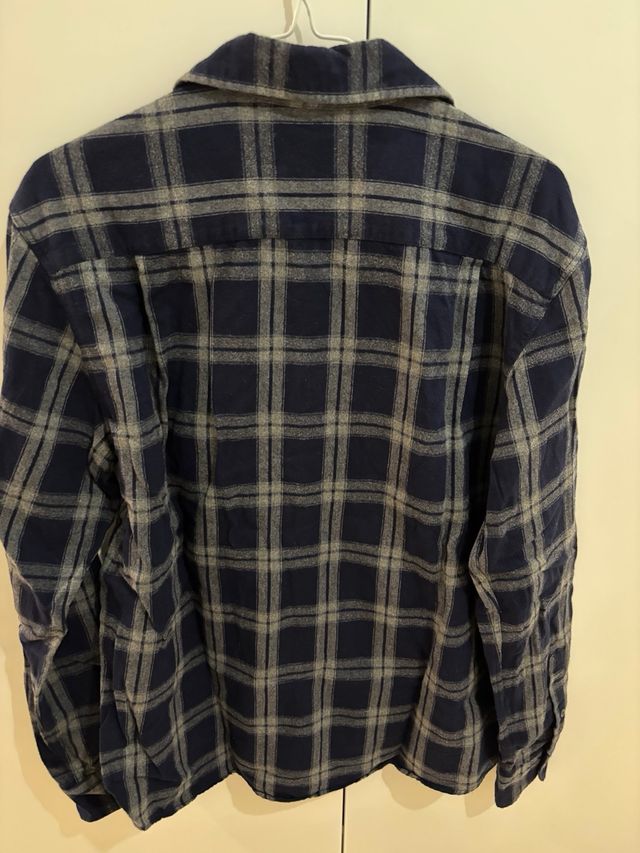 Camisa de franela a cuadros Talla M