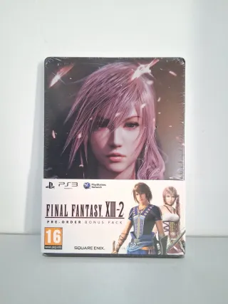 Final Fantasy XIII-2 PS3 Pre-Order Steelbook