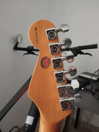 Guitarra Fender Stratocaster Negra Americana