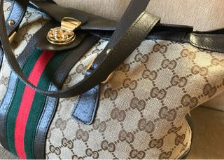 Borsa Tote Gucci Vintage GG Canvas
