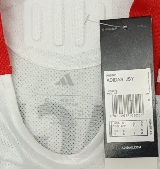 Camisola Alternativa Branca SL Benfica 2025-2026 S