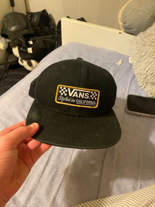 Gorra Vans California Negra