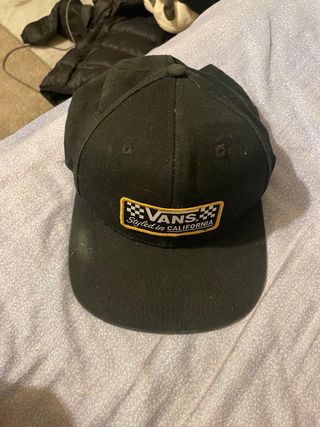 Gorra Vans California Negra