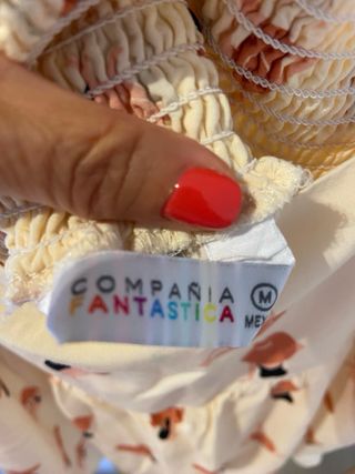Blusa tirantes Compañía Fantástica estampado