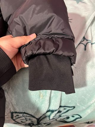 Chaqueta Norway 16Y Negra con Capucha de pelo