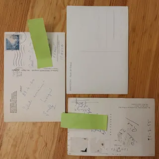 Barcelona España Lotto 3 cartoline anni 50 vintage