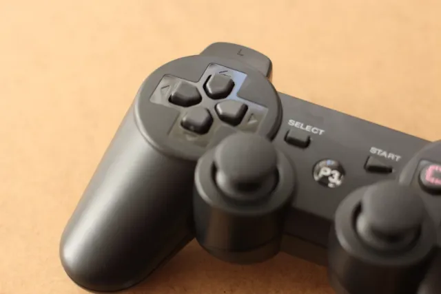 Mando PS3 Negro + Cable USB.