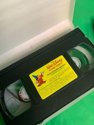 2 VHS Disney Mickey Español